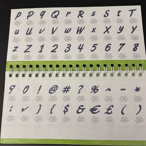 Cricut SUBURBIA shapes & fonts - Picture 10 of 16